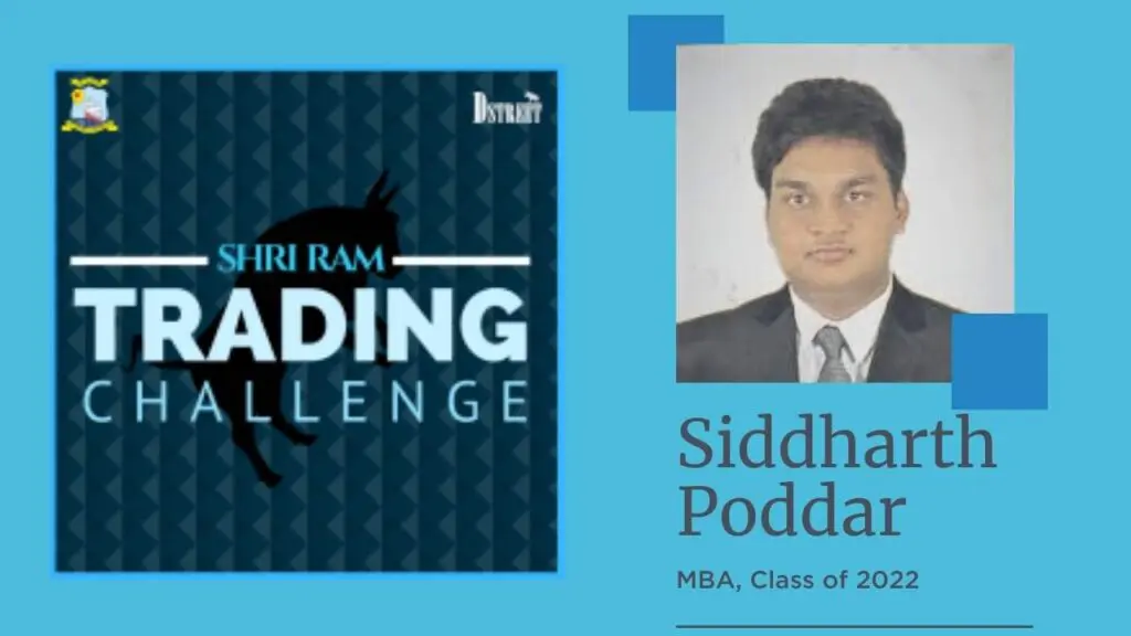 Siddharth Poddar ifmrgsb student