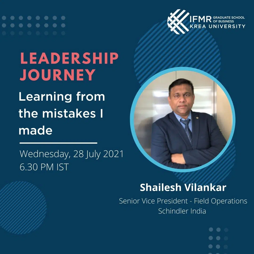 Leadership Journey – Learning from the mistakes I made