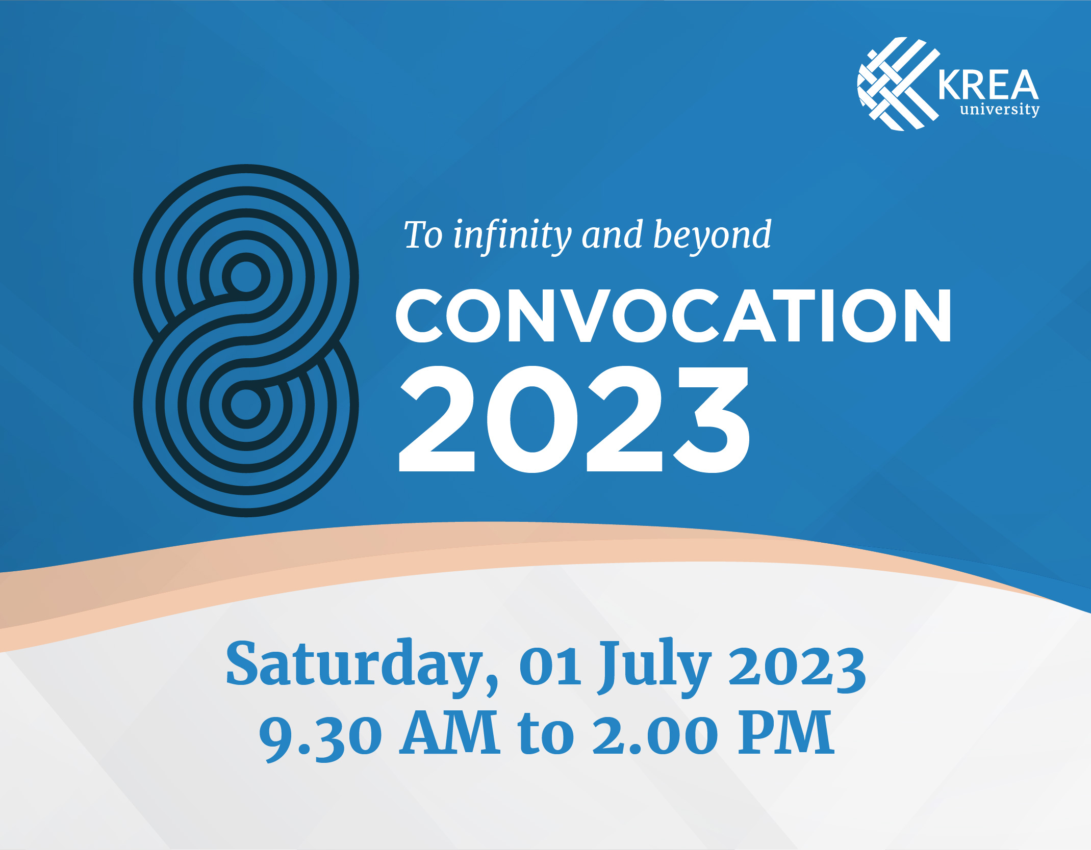 Counting down to the most anticipated event of the year -  Krea University's Convocation 2023
