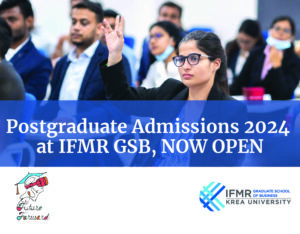 IFMR GSB | Premier Business Schools In India For MBA, PhD Program