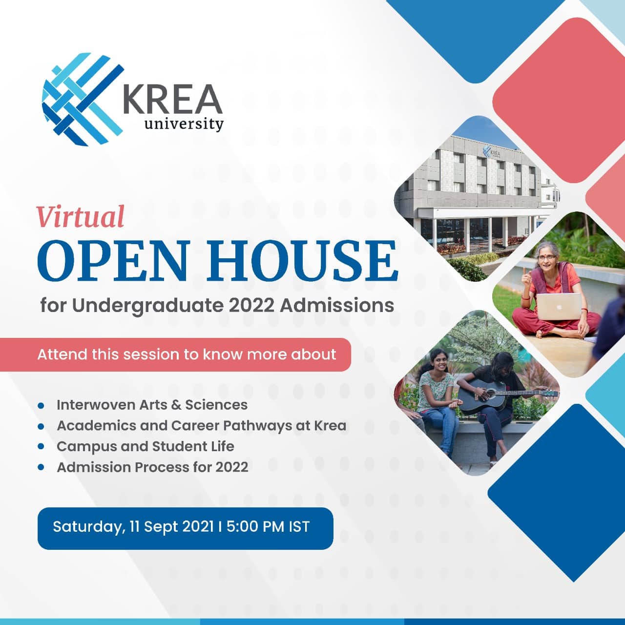 Krea Open House Krea University Top university for liberal education