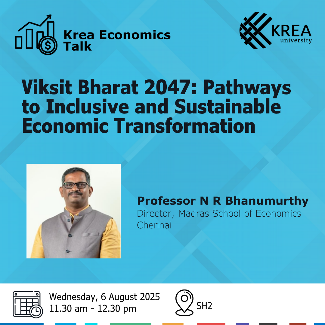 A Talk on ‘Viksit Bharat 2047: Pathways to Inclusive and Sustainable Economic Transformation’ by Professor N R Bhanumurthy