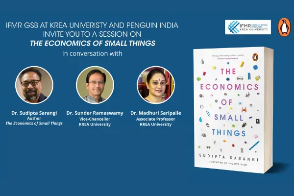 E-launch of ‘The Economics of Small Things’