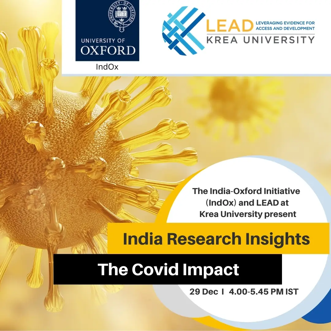 The India-Oxford Initiative (IndOx) and LEAD at Krea University