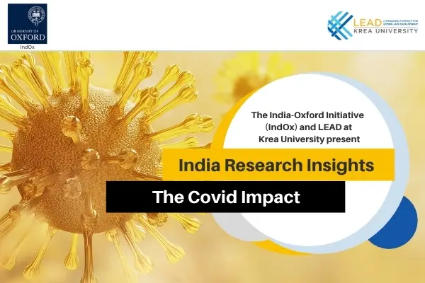 India-Oxford Initiative at University of Oxford and Krea University host Covid Impact Insights Roundtable