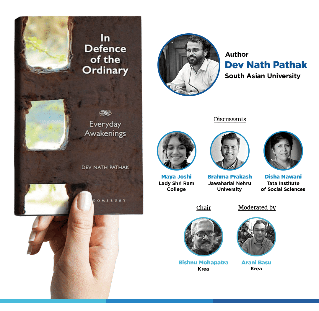 An exclusive virtual book discussion on ‘In Defence of the Ordinary’
