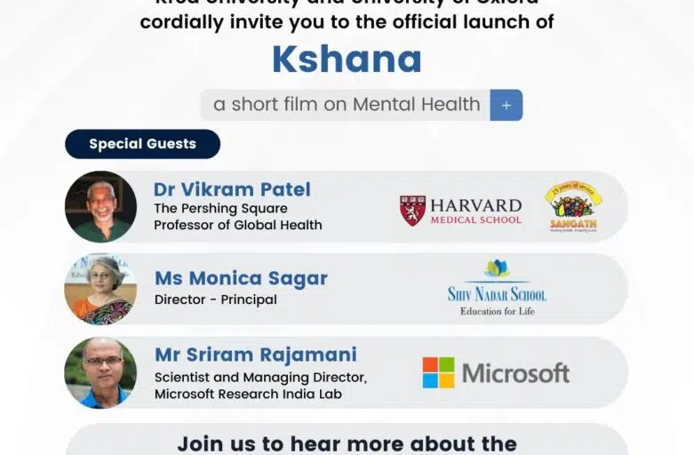 Launch of ‘Kshana’ – a short film on Mental Health