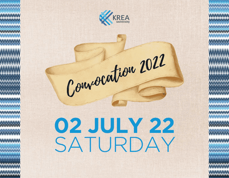 Krea University's Convocation 2022 is Here