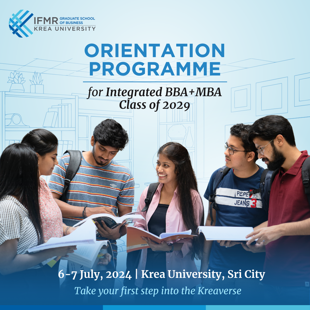 Orientation Programme for Integrated BBA + MBA